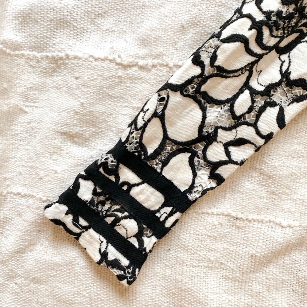 ENDLESS ROSE | BLACK AND WHITE FLORAL MATCHING SET - Picture 4 of 6